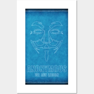 Anonymous - We Are Legion Posters and Art